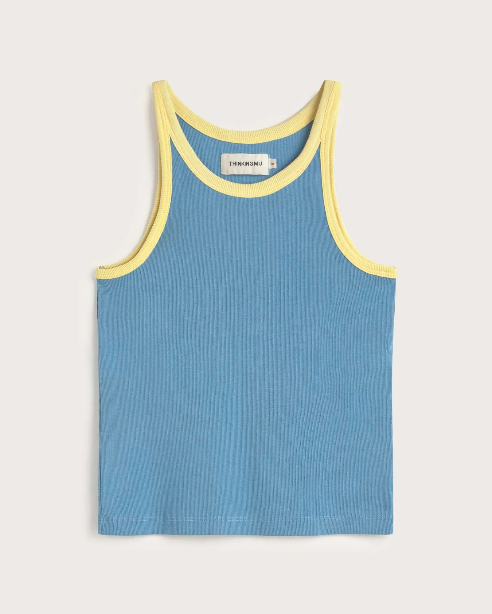 Harriet top navy yellow