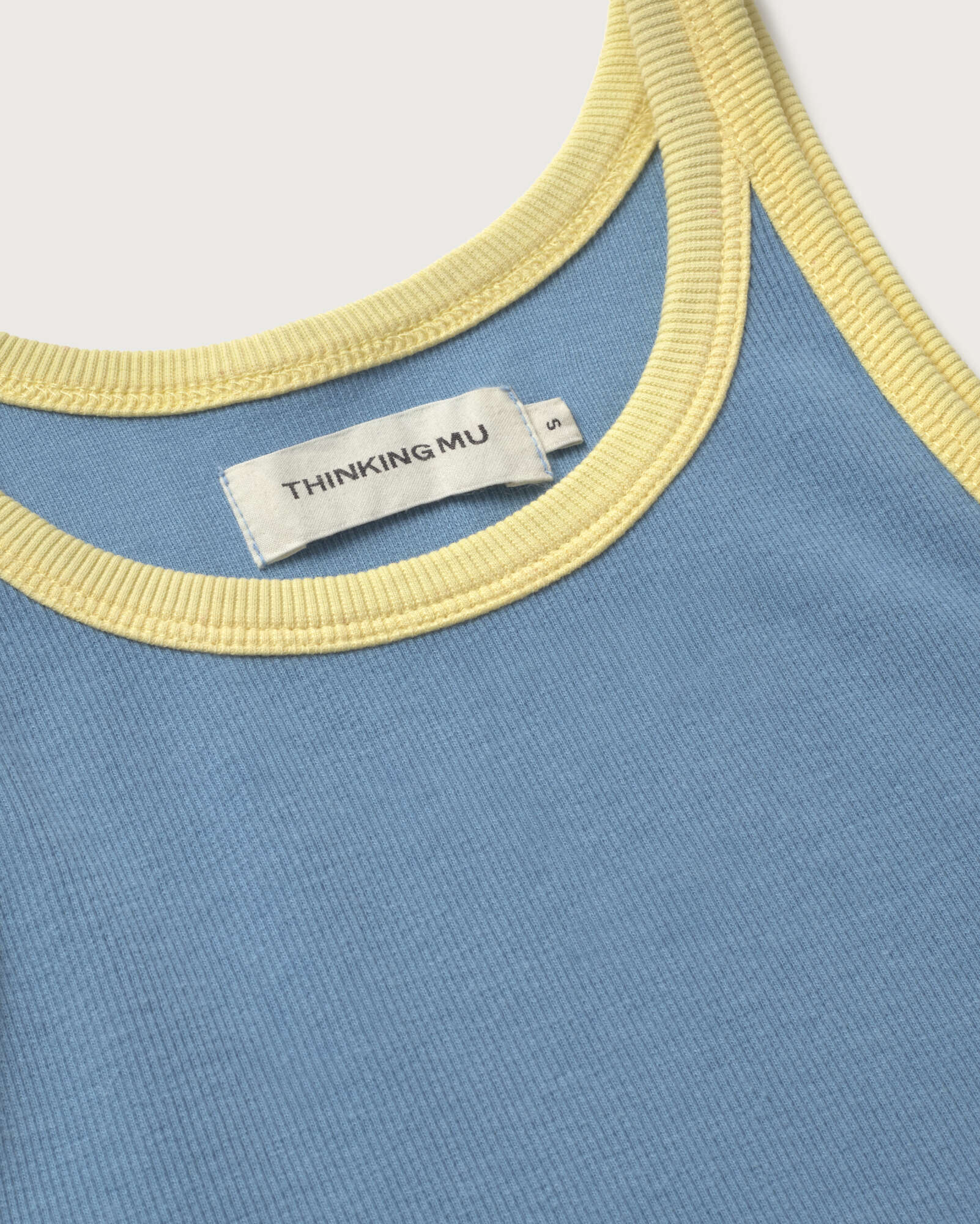 Harriet top navy yellow