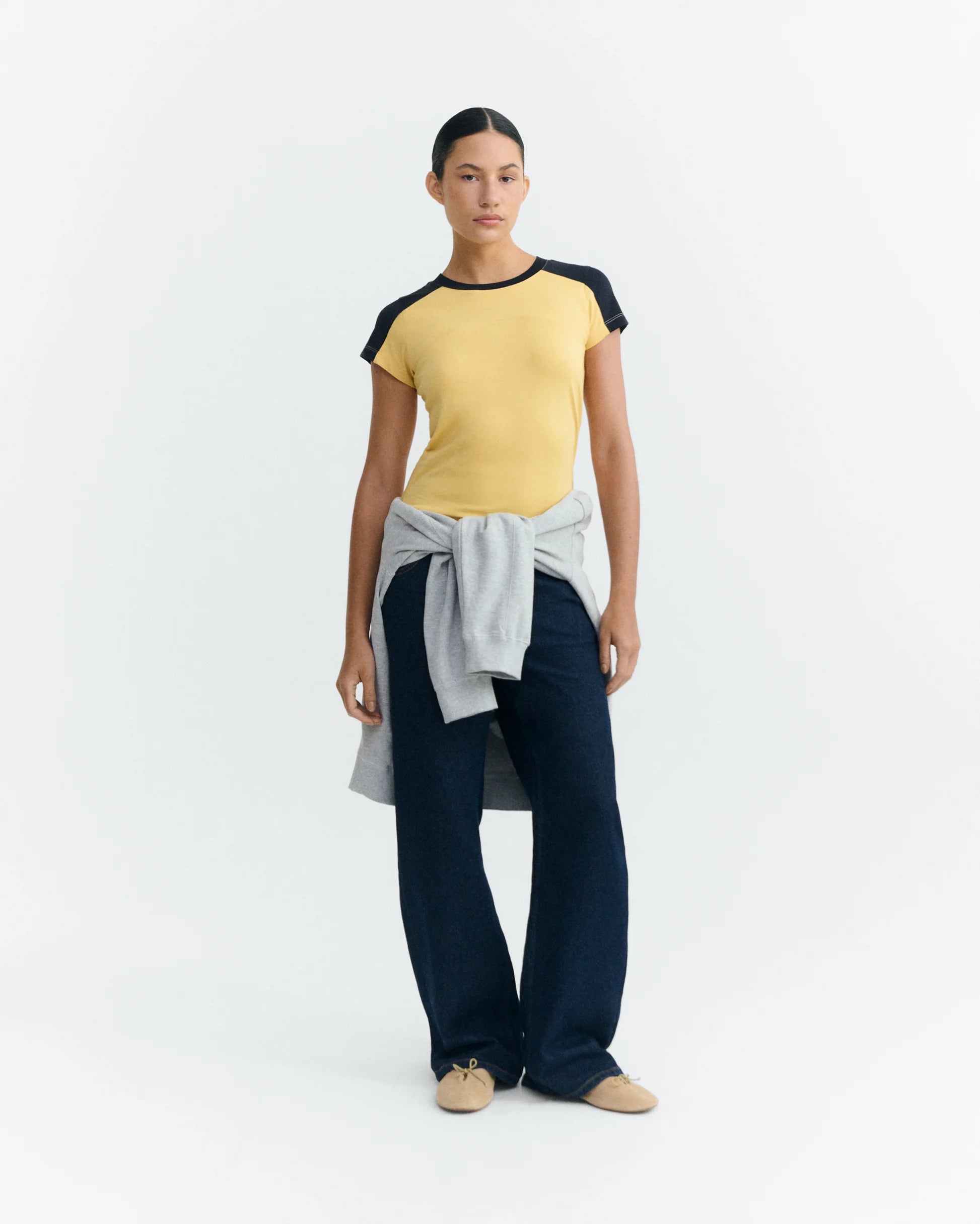 Selma tee sahara sun yellow