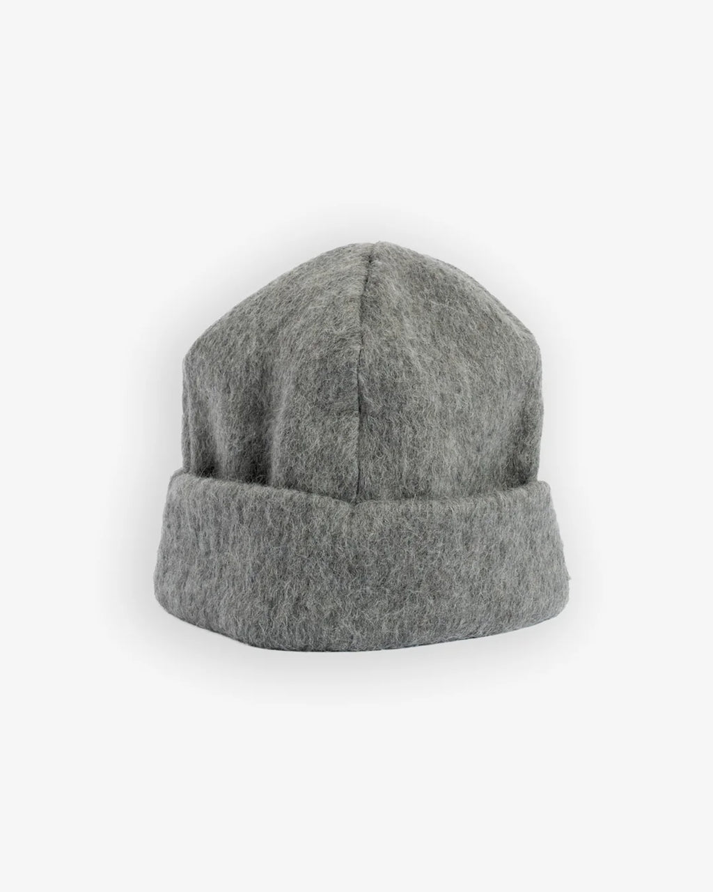 Skully Hat Mohair Fleece Asphalt