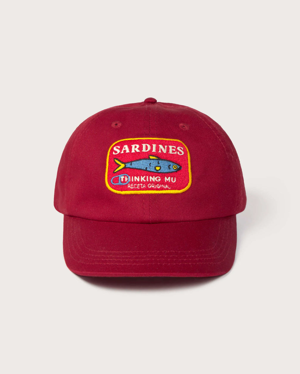 Chris cap sardines dark red