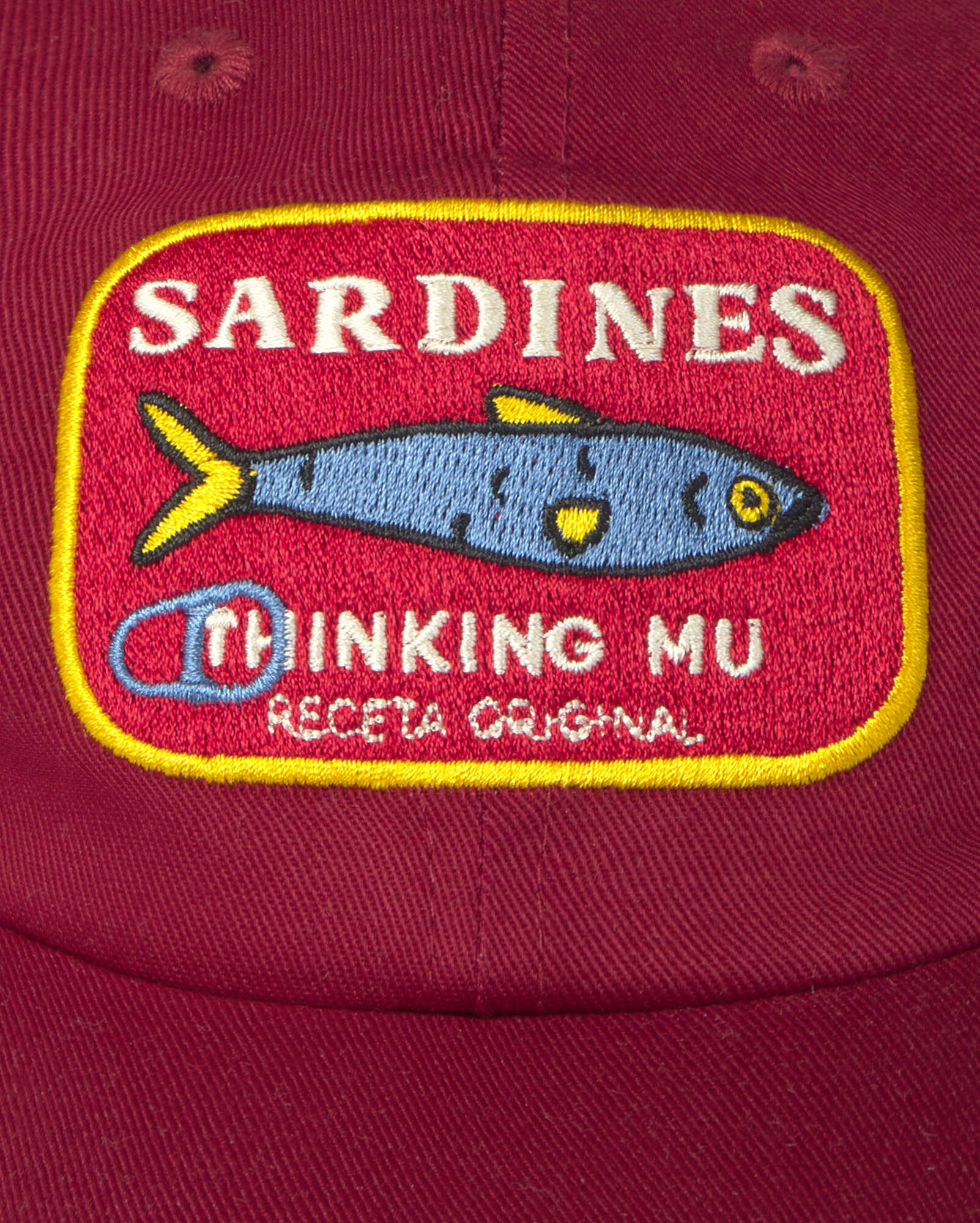 Chris cap sardines dark red