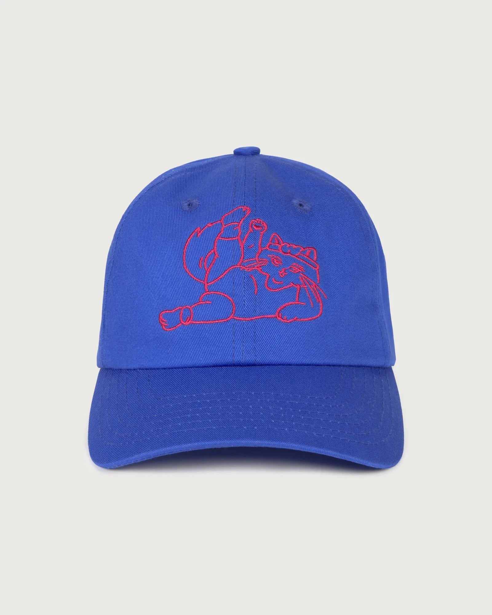Blue meowrobics chris cap