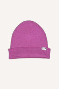 Bonnet en laine rose