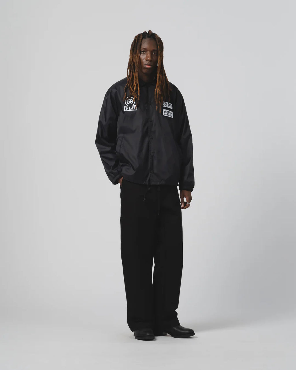 Dago Jacket Bad News Racing Team Black