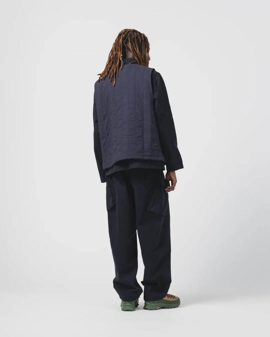 Barrage vest quilted cotton Inkt