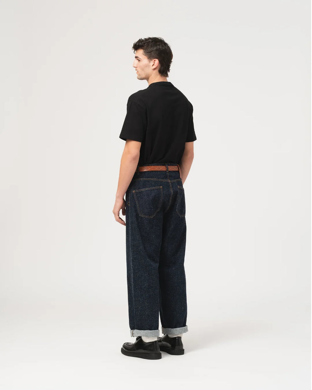 Neppy denim indigo