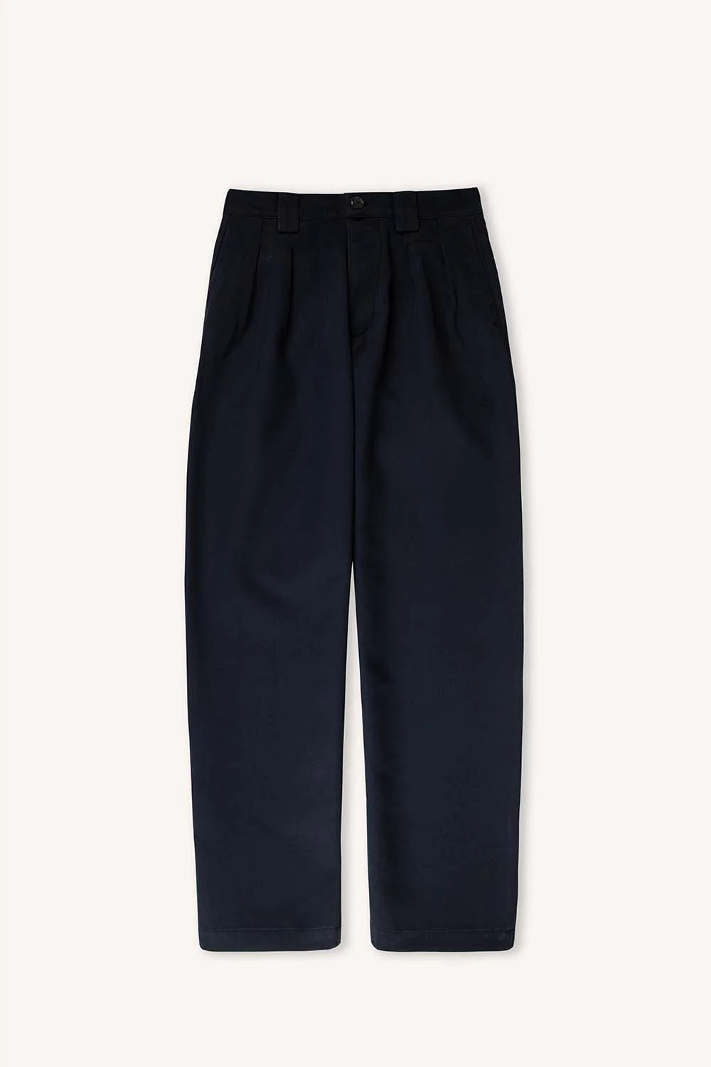 Pantalon à pinces marin