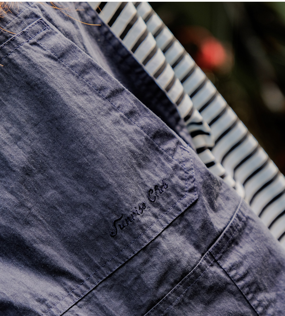 Back button cn overall navy