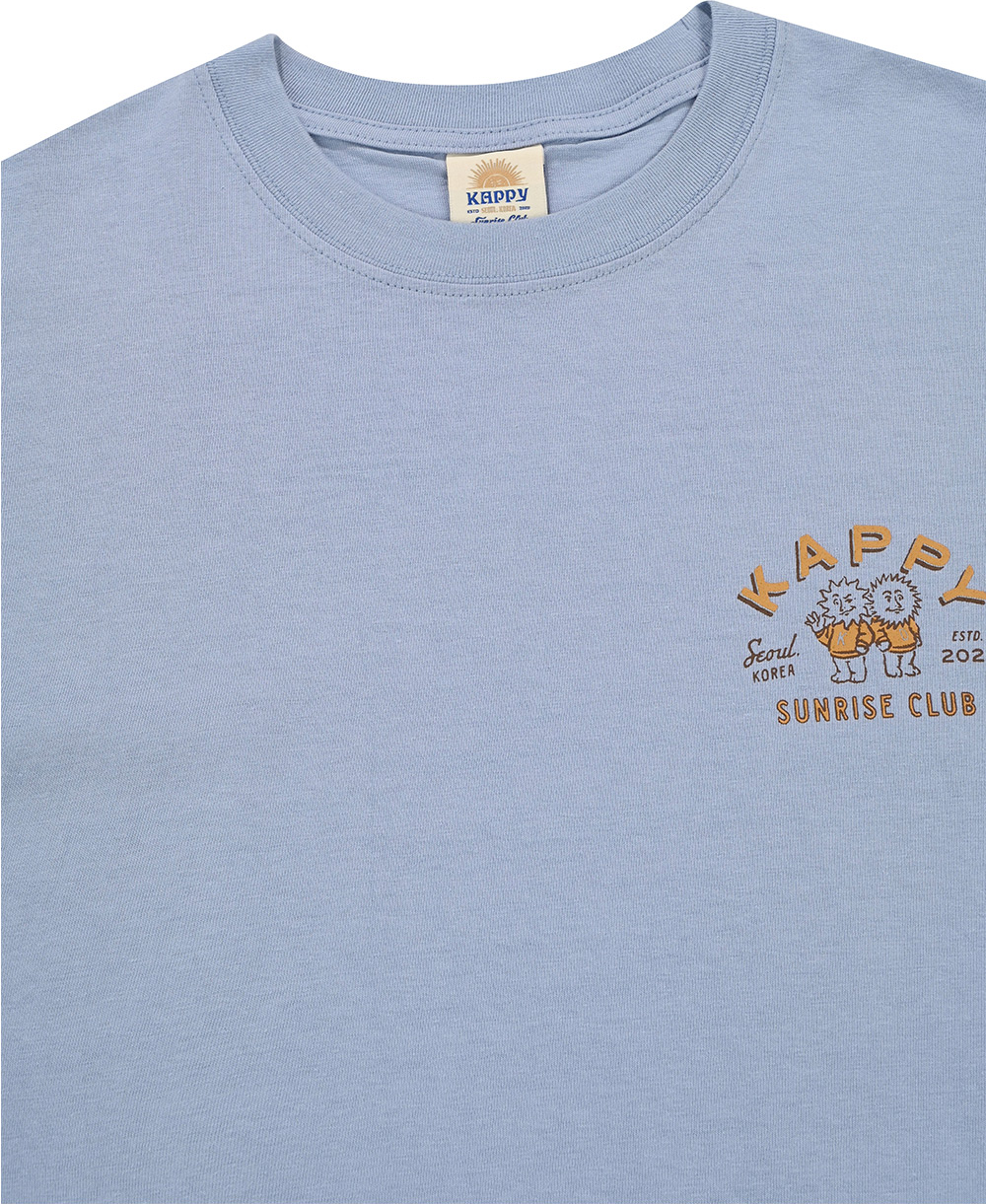 Sunny mates t-shirt sky blue