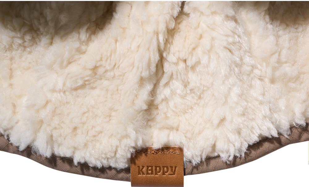Ripstop reversible trooper hat beige