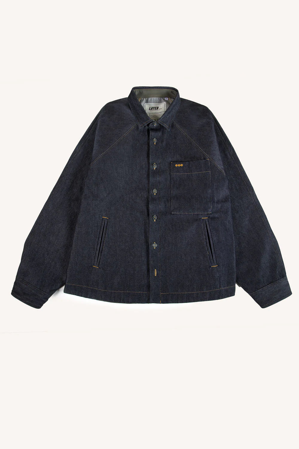 Veste denim bleu