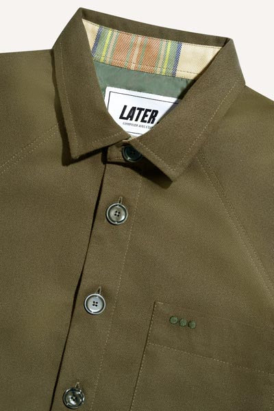 Veste dune doublé khaki