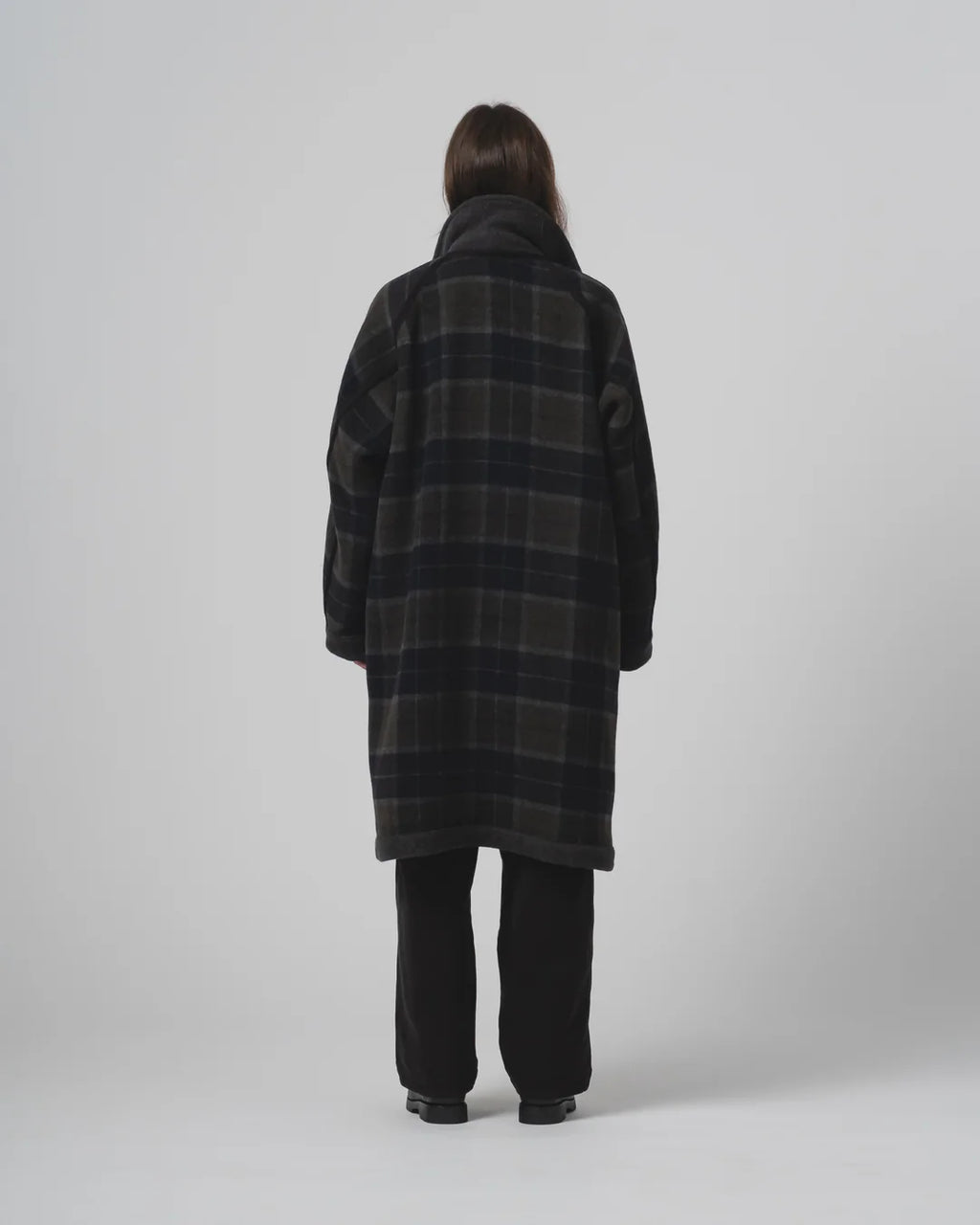 Army Trench Golf Wool Caviar