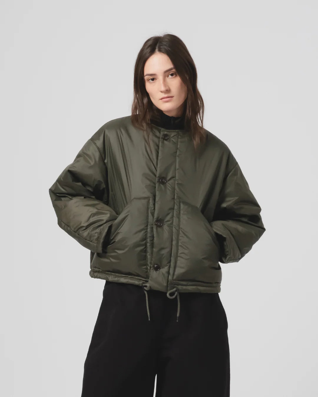 Nuclear jacket padded dusty green