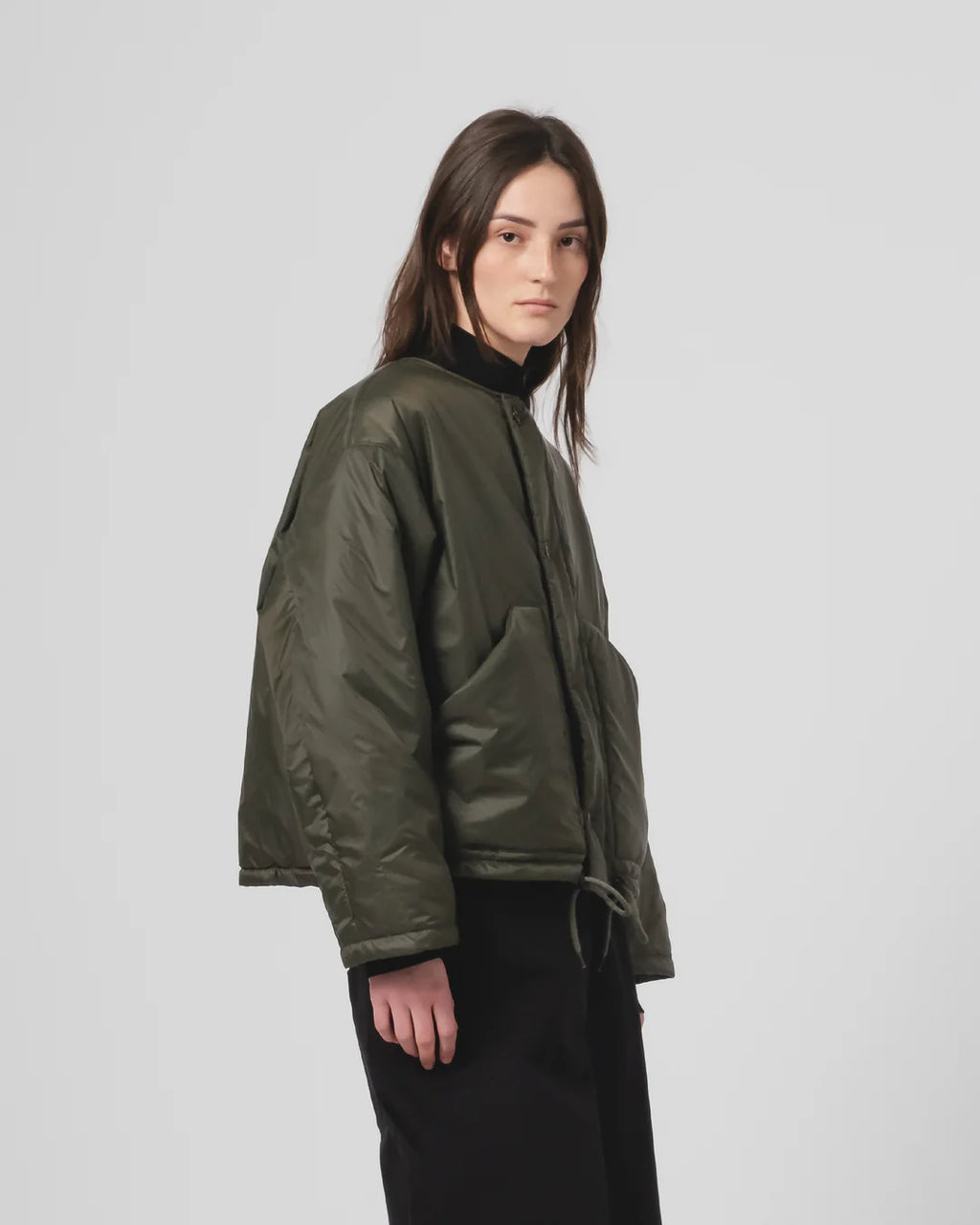 Nuclear jacket padded dusty green