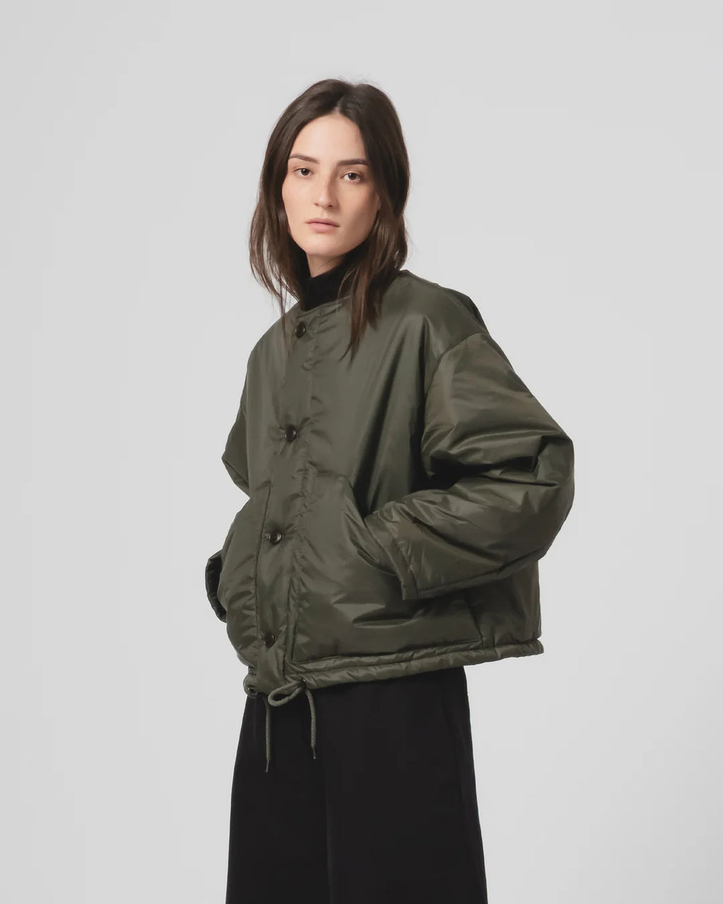 Nuclear jacket padded dusty green