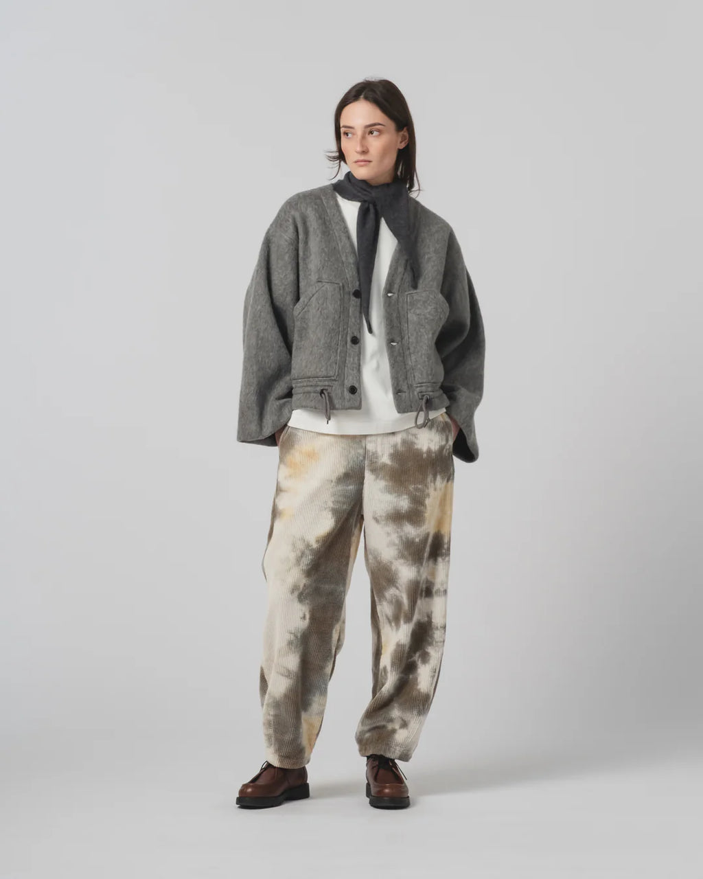 Reactor Jacket Mohair Fleece Asphalt