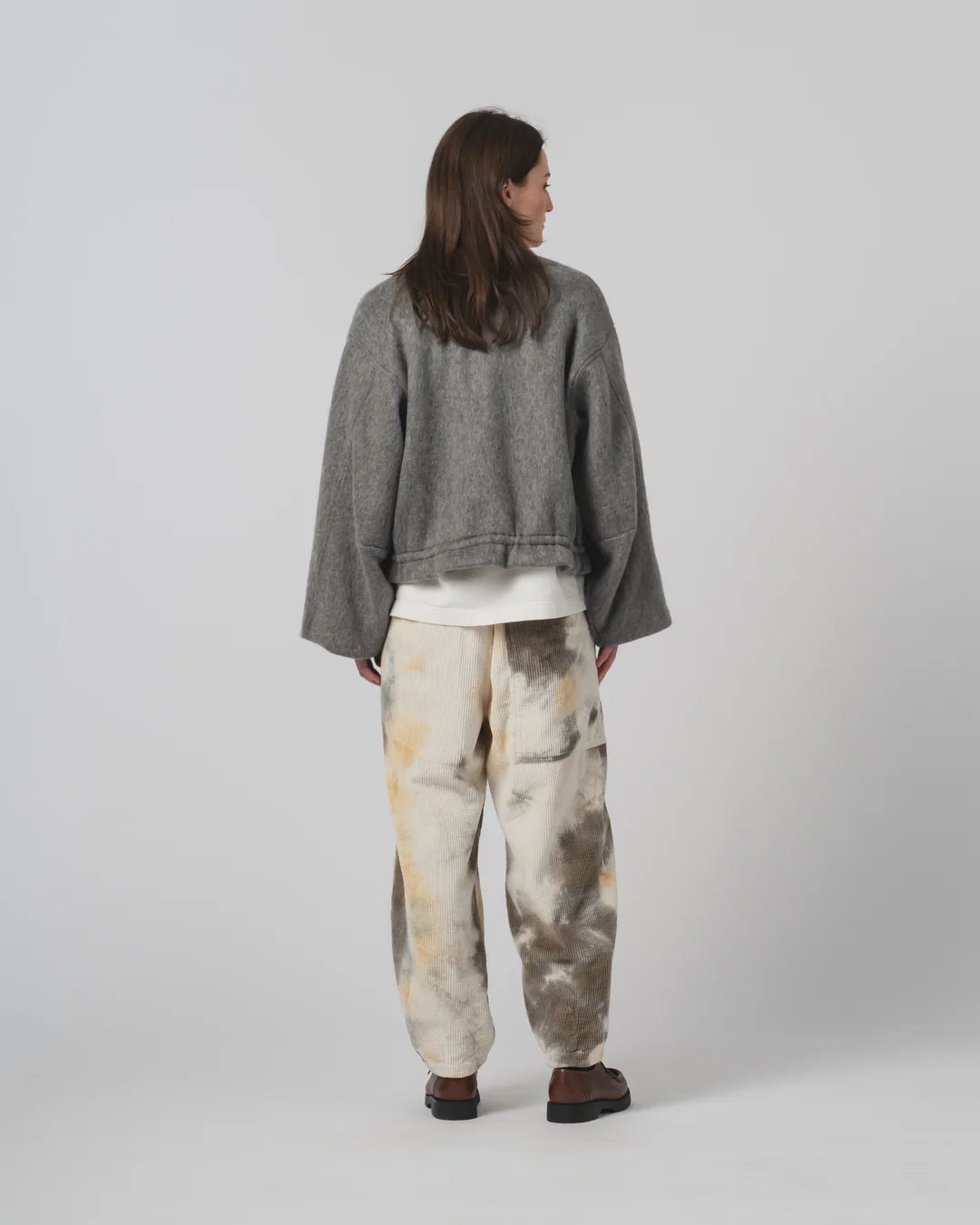 Reactor Jacket Mohair Fleece Asphalt