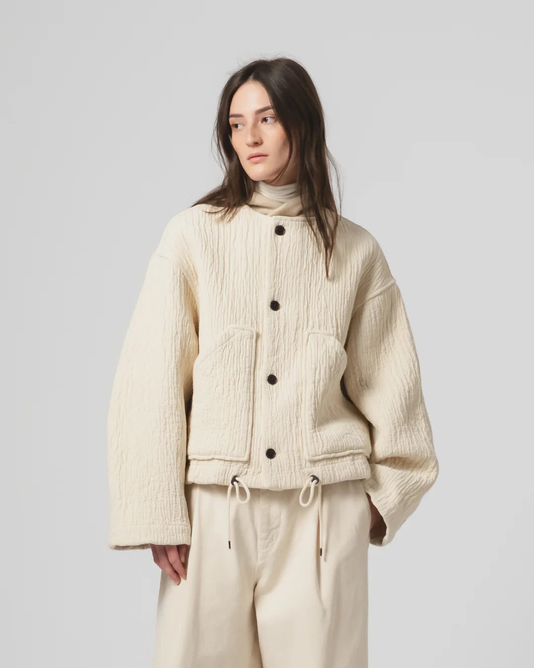 Nuclear Jacket Fjord Jacquard Wheat