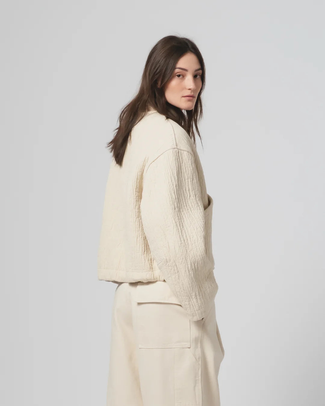 Nuclear Jacket Fjord Jacquard Wheat