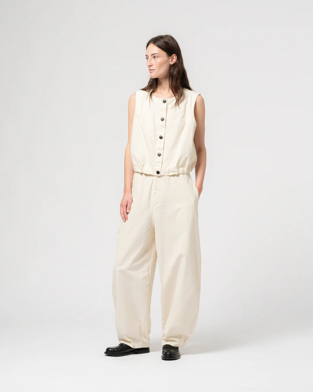 Veston cotton linen wheat