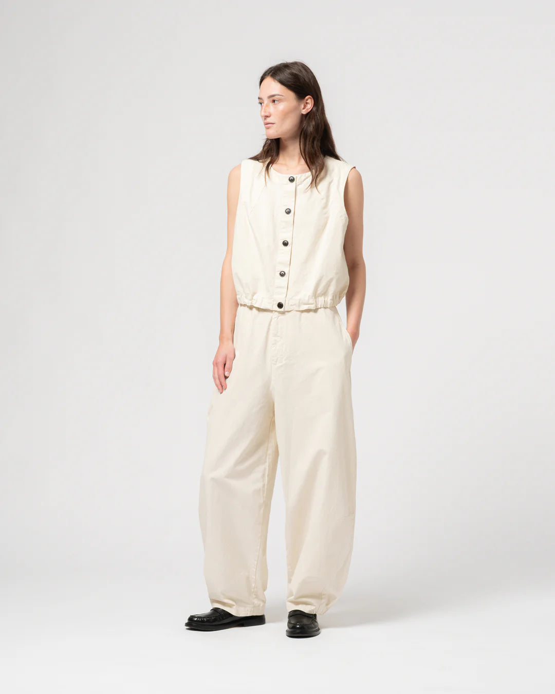 Veston cotton linen wheat