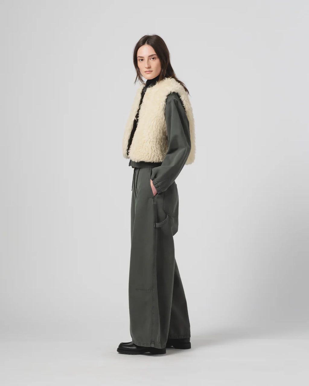 Atlantide Chino Canvas Forest Green