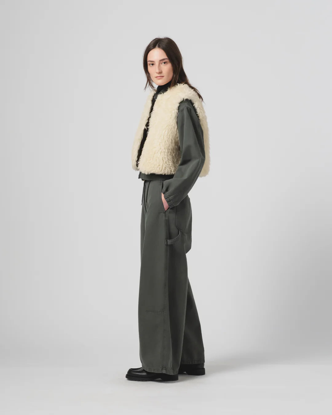 Atlantide Chino Canvas Forest Green