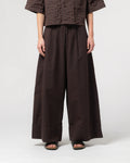 Culotte belfast serrsucker coffee navy