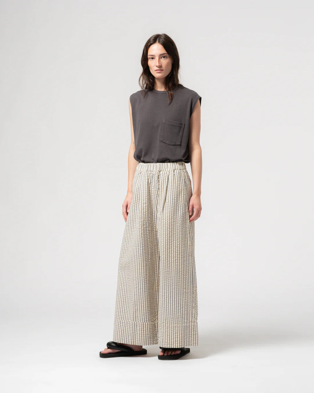 Culotte belfast iron off white