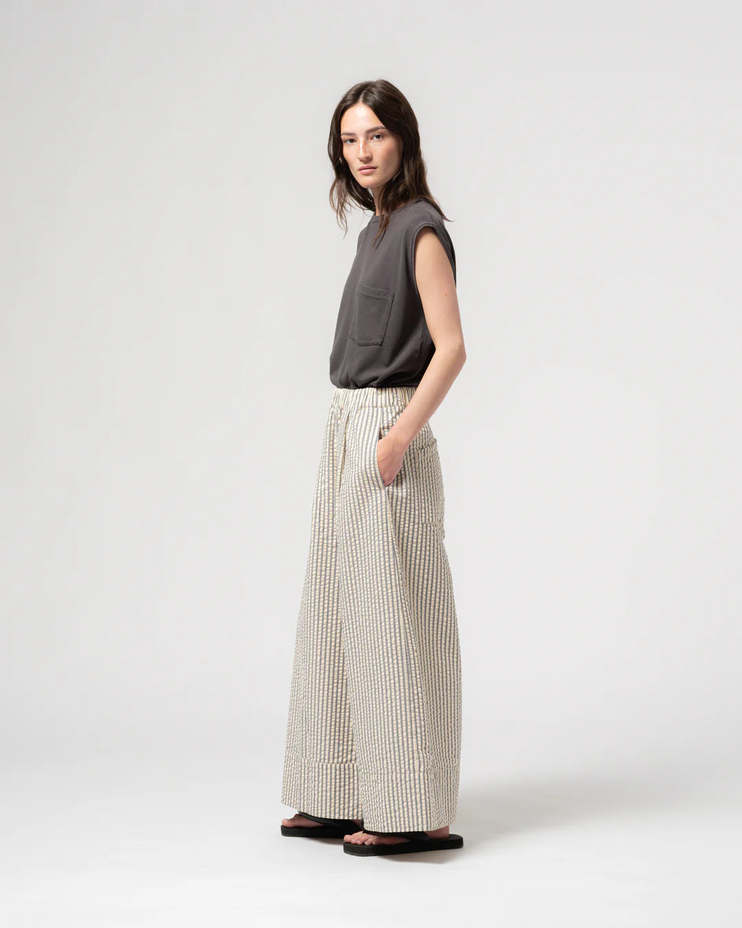 Culotte belfast iron off white