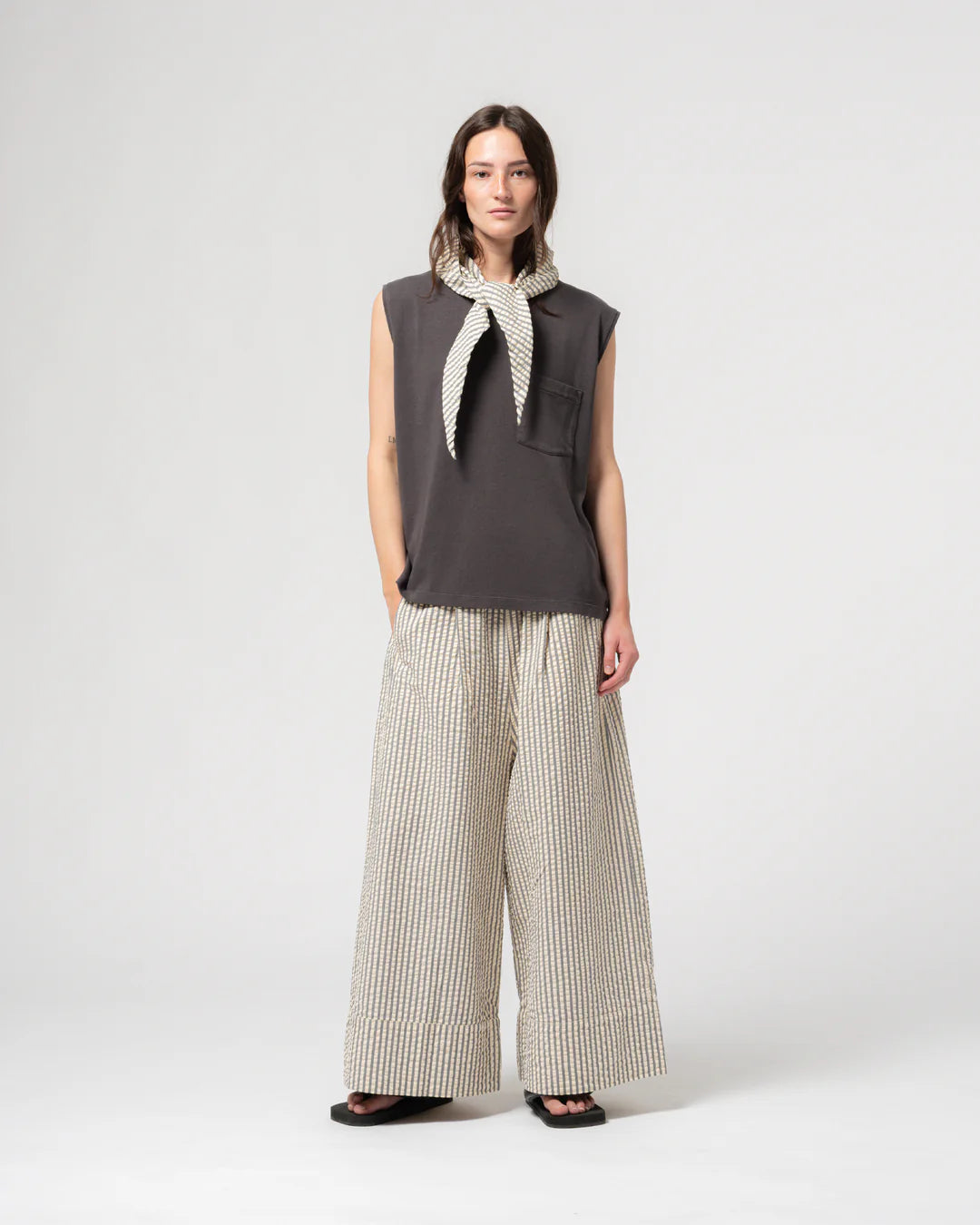 Culotte belfast iron off white