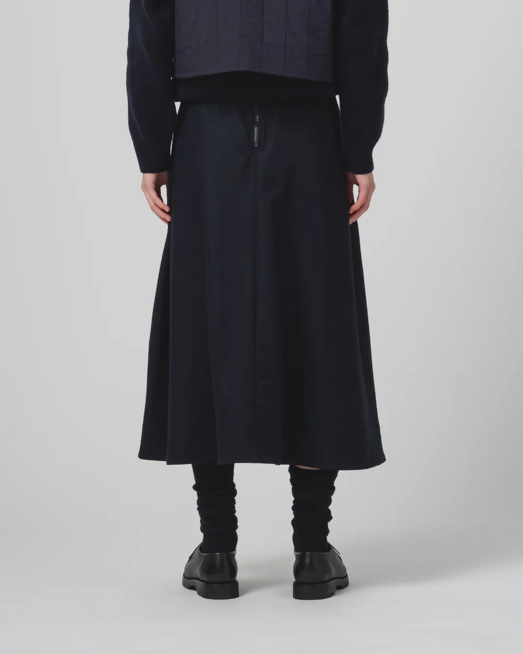 Meadow Skirt Cashart Wool Inkt