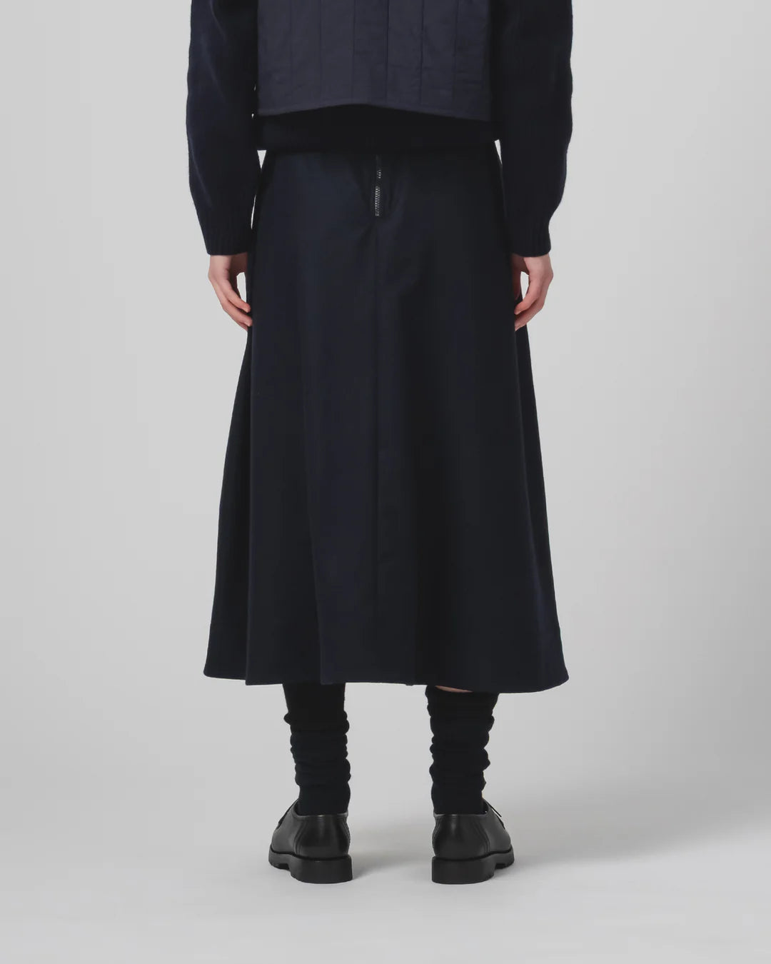 Meadow Skirt Cashart Wool Inkt