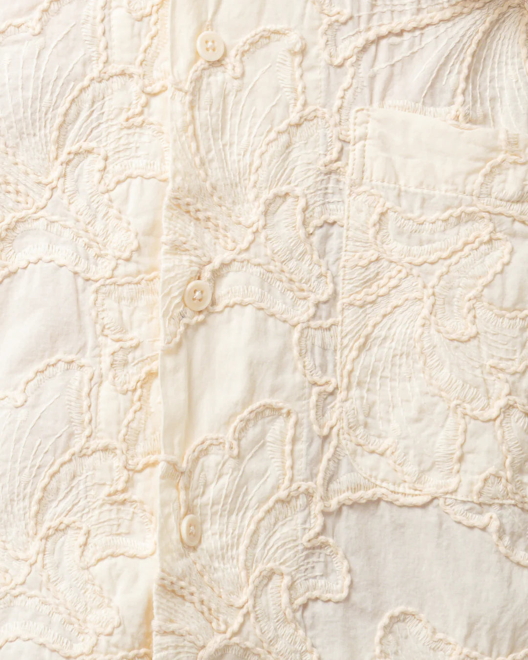 Sumatra shirt lilly cotton wheat