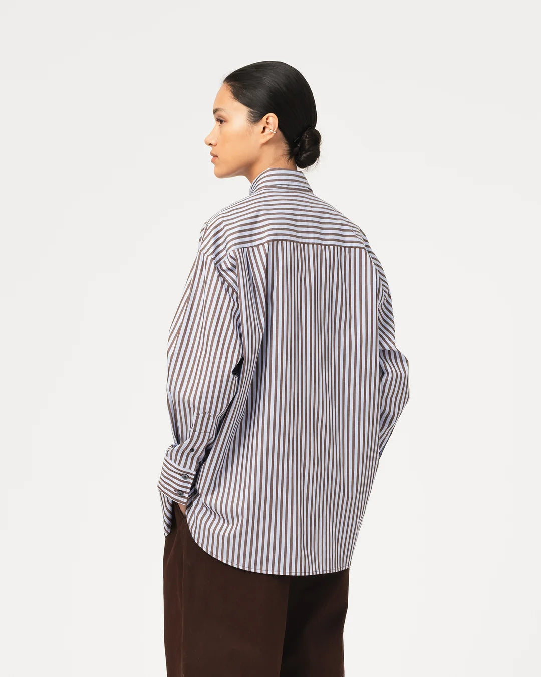 Icon shirt frosted blue/sepia
