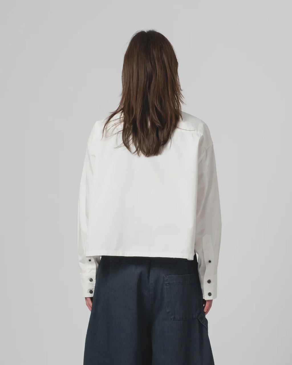 Cubic Shirt Popeline Milk