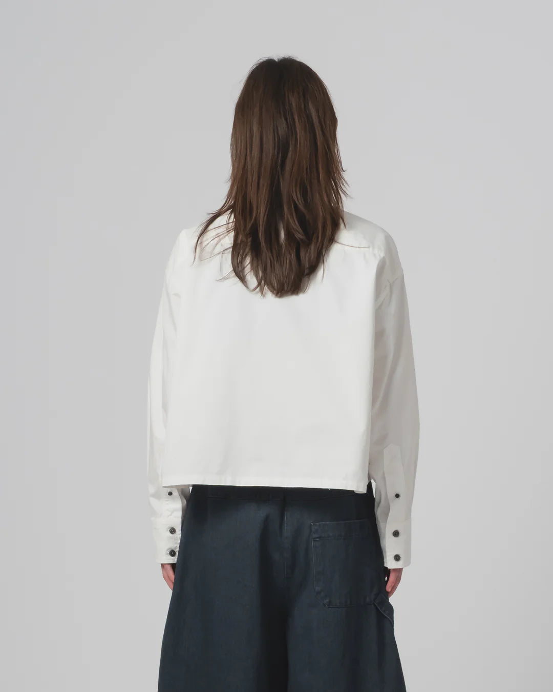 Cubic Shirt Popeline Milk